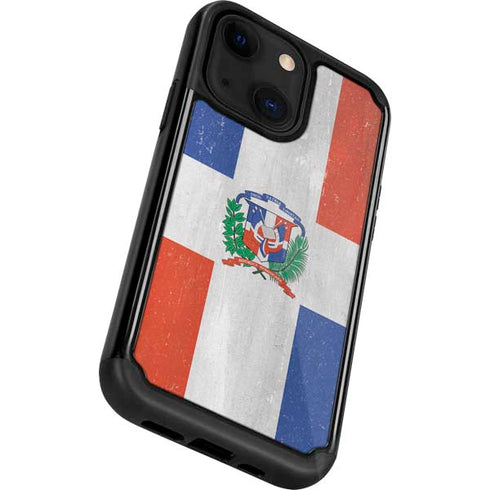 Dominican Republic Flag Faded iPhone 13 Cargo Case